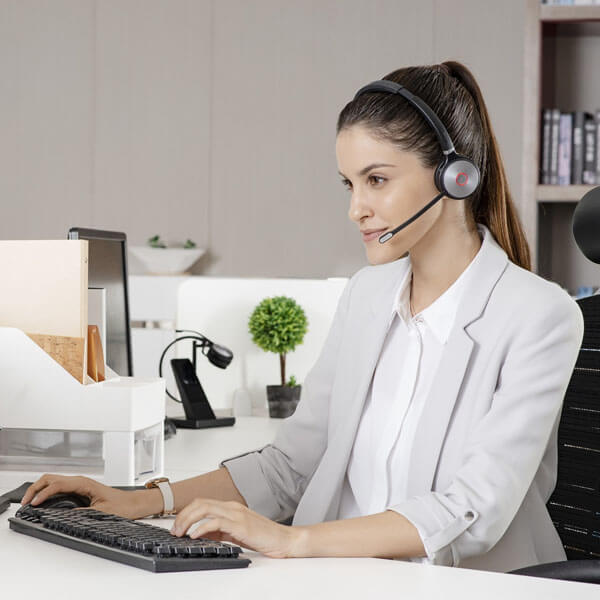 Yealink WH62 DECT Wireless Mono Headset Microsoft Teams WH62 TEAMS
